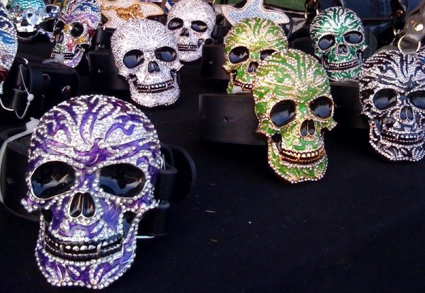 Bedazzled skulls